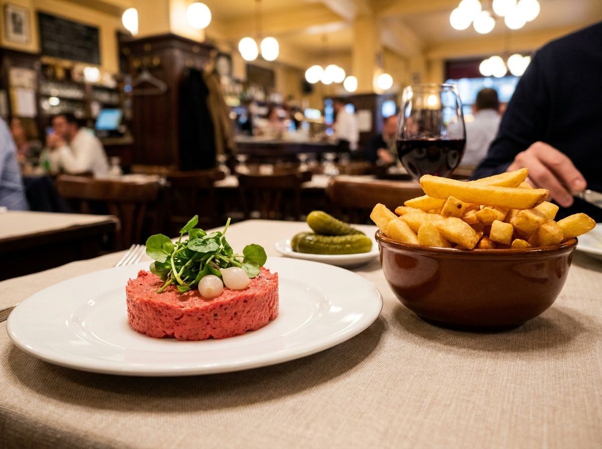 Américain-frites