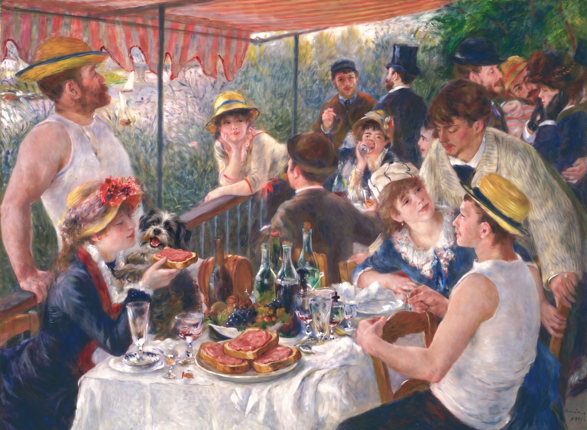 Luncheon of the Boating Party (us, soon), after Pierre-Auguste Renoir, 1881