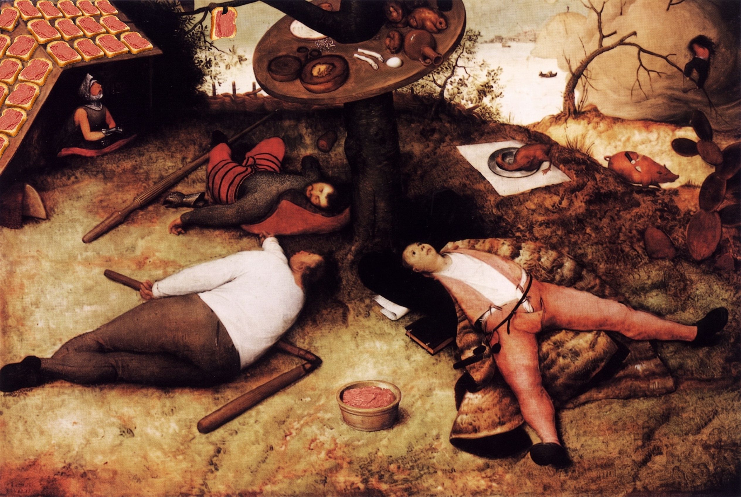 The Land of Cockaigne, after Pieter Bruegel the Elder, 1567