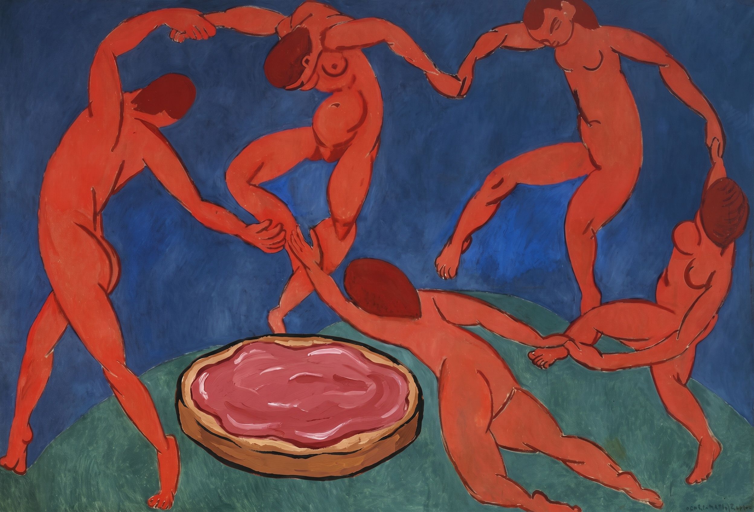 The Dance around the Toast, after Henri Matisse, 1910